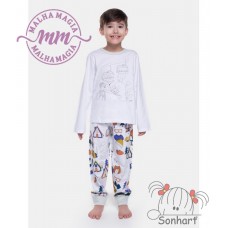 Pijama Kids Masculino - Inverno